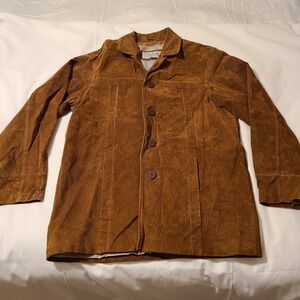 Wilsons Leather Brown Suede Jacket
